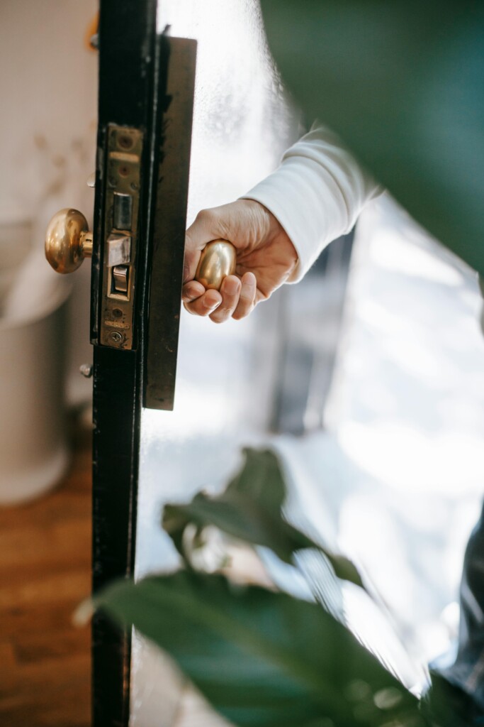 Ouverture de porte blindée