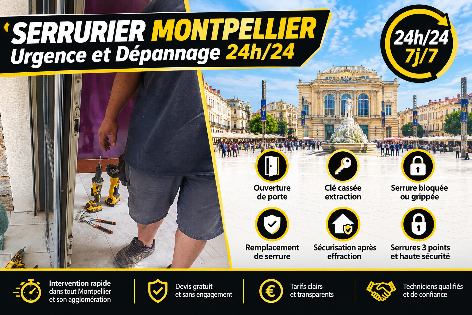 Serrurier Montpellier Urgence
